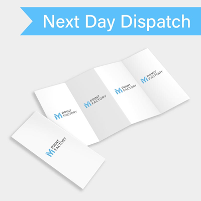 8pp DL Folded To DL - Next Day Dispatch